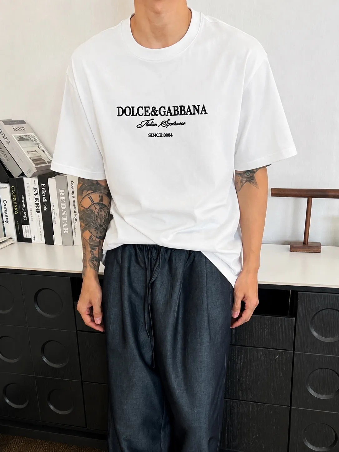 DG～ logo ， Same Style 《 》 ， ， tee， ， Same Style ， : Black White Coffee Brown Size：S（90-130 ） M（125-150 ） L（135-165 ） XL（160-190 ） XXL（185 ）